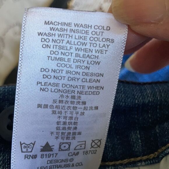 Levi’s 511 Slim Jeans Size 12 Reg W26” x L26” - Picture 8 of 10